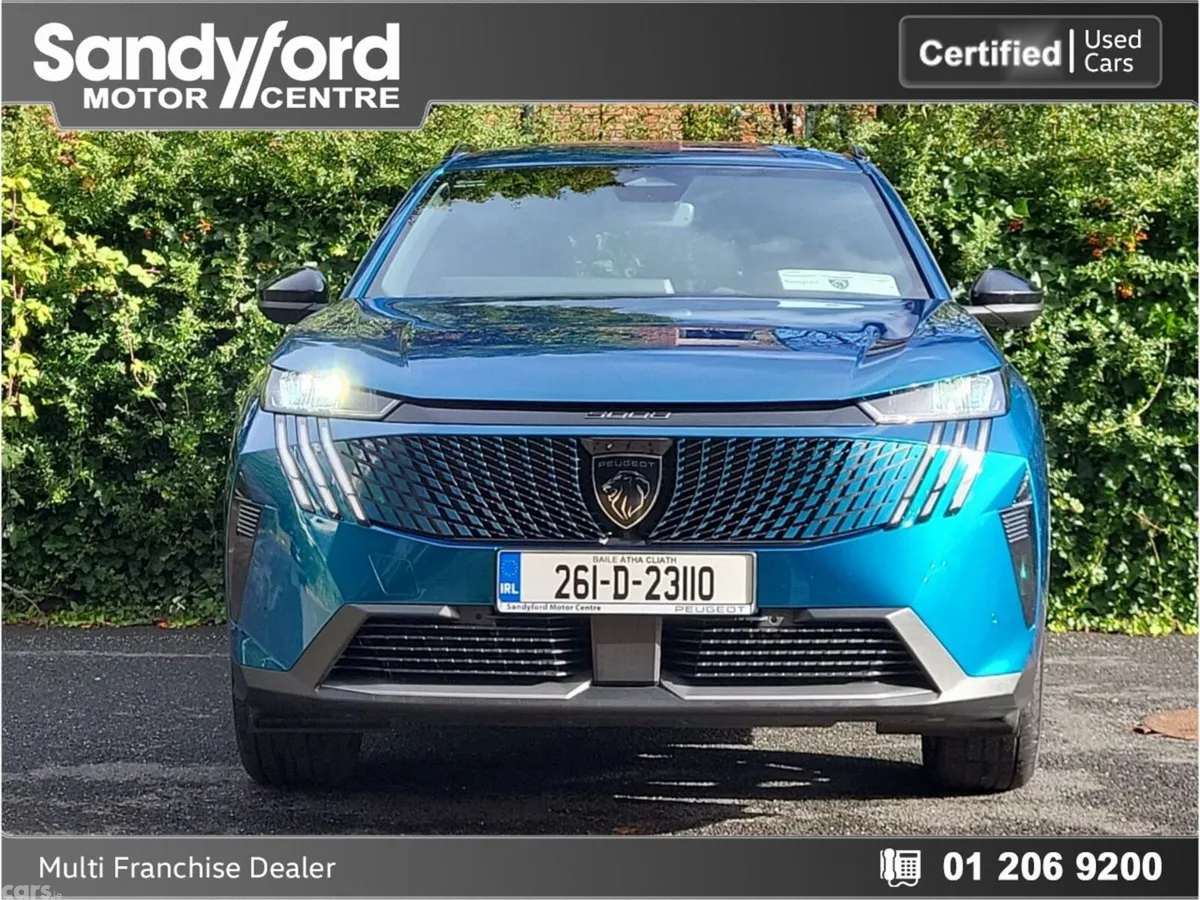 Peugeot 5008 SUV, Petrol, 2026, Blue