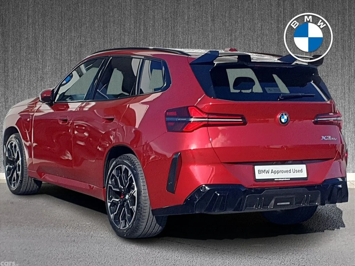 BMW X3 SUV, Petrol Plug-in Hybrid, 2026, Red