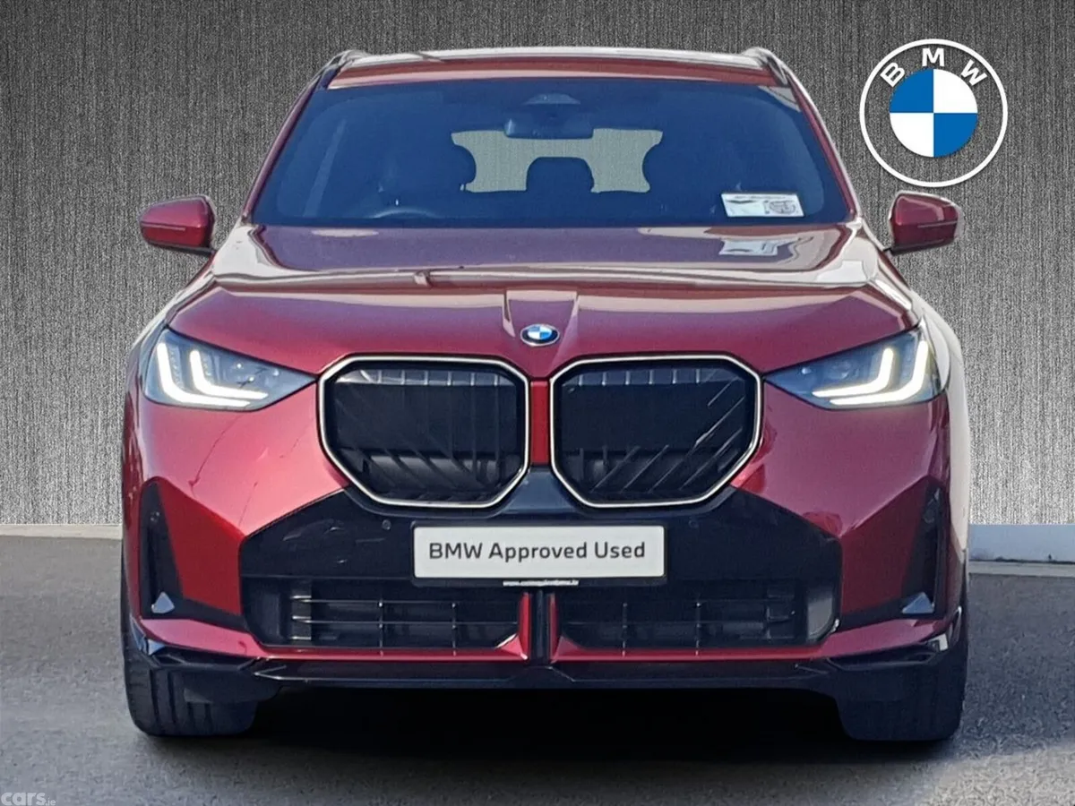 BMW X3 SUV, Petrol Plug-in Hybrid, 2026, Red