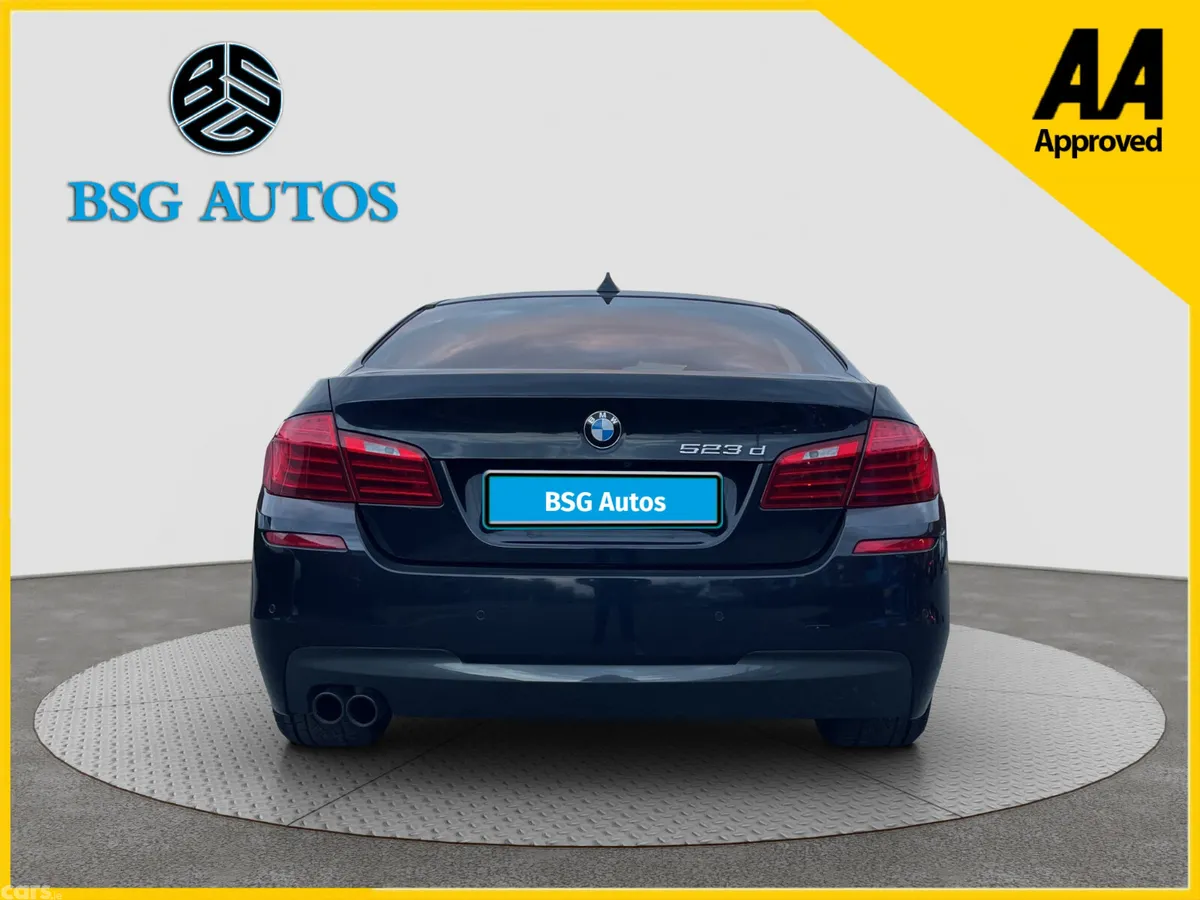 BMW 5-Series Saloon, Diesel, 2015, Blue