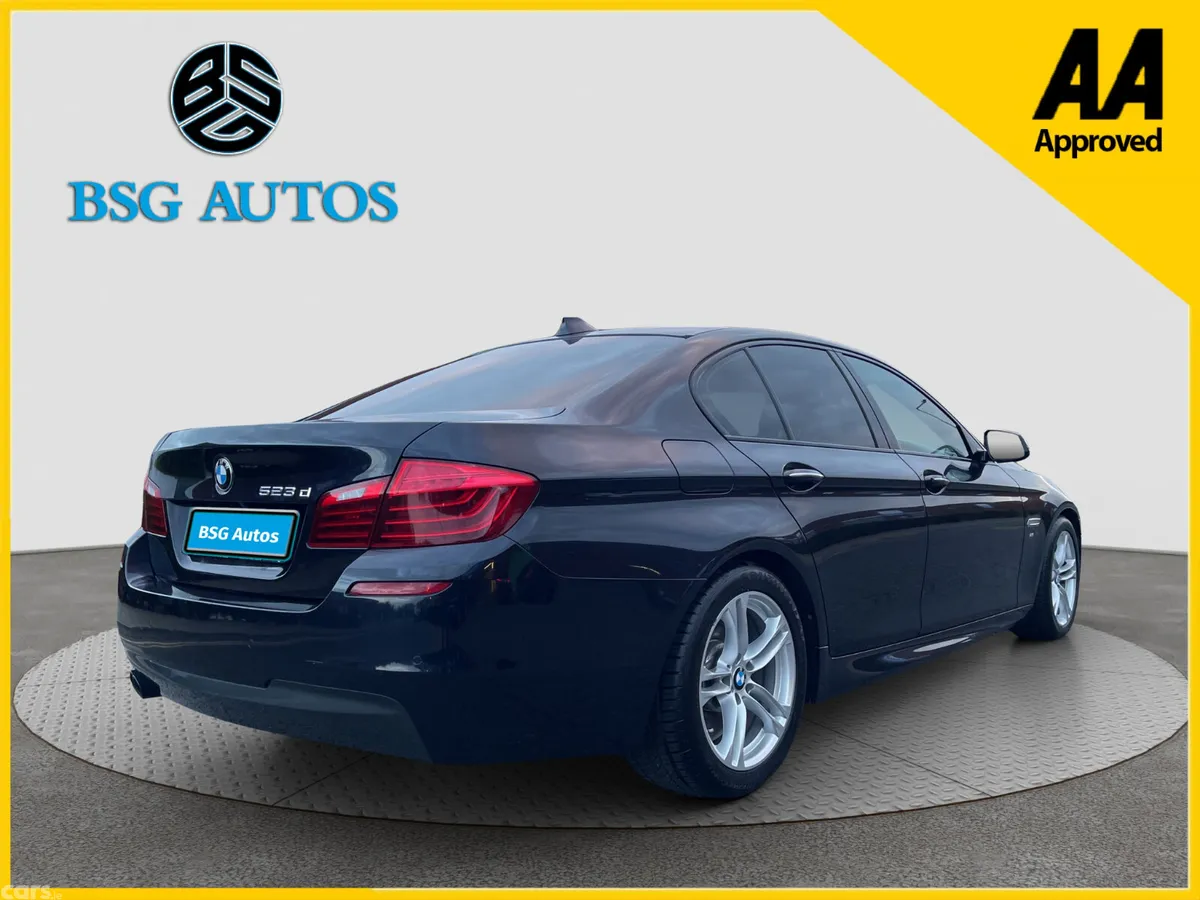 BMW 5-Series Saloon, Diesel, 2015, Blue
