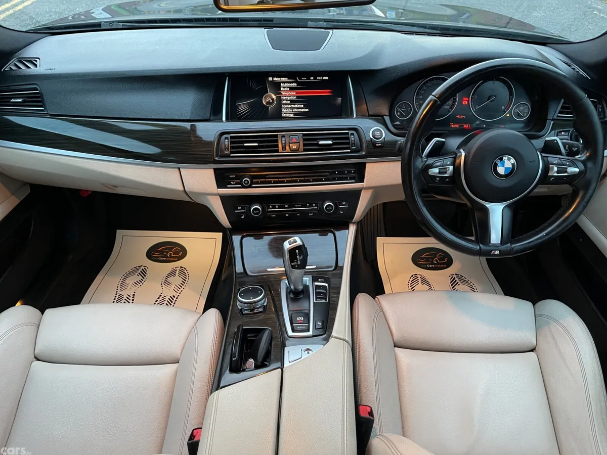 BMW 5-Series Saloon, Diesel, 2015, Blue