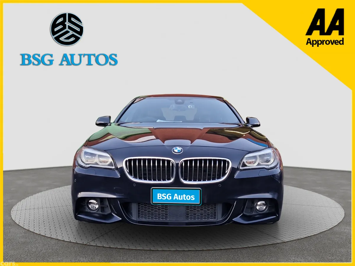BMW 5-Series Saloon, Diesel, 2016, Blue