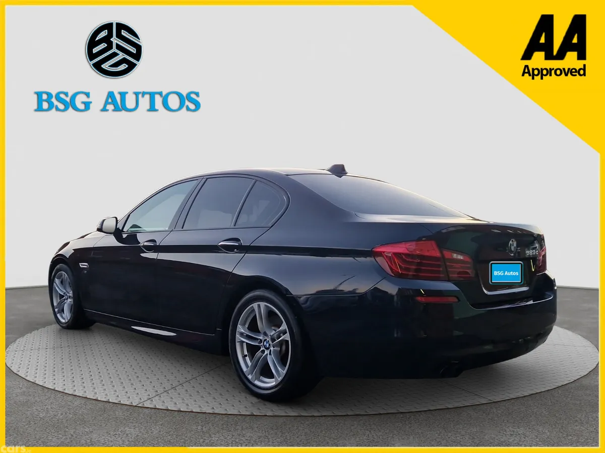 BMW 5-Series Saloon, Diesel, 2016, Blue