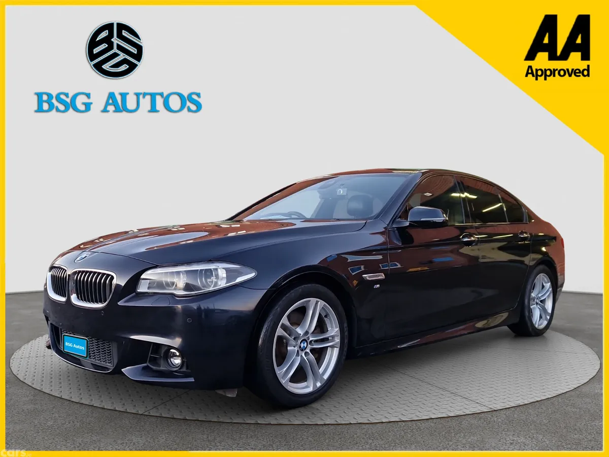 BMW 5-Series Saloon, Diesel, 2016, Blue