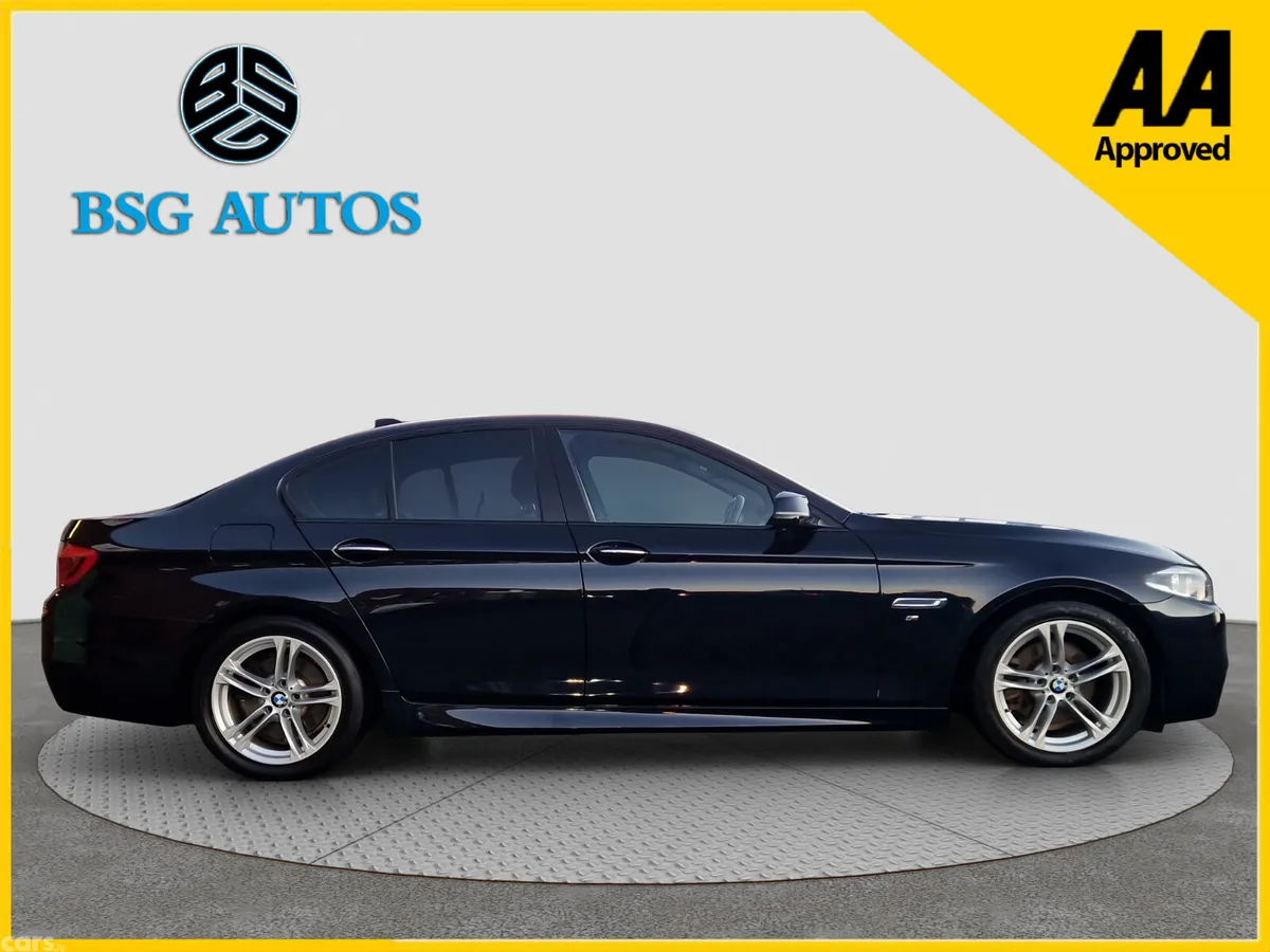 BMW 5-Series Saloon, Diesel, 2016, Blue