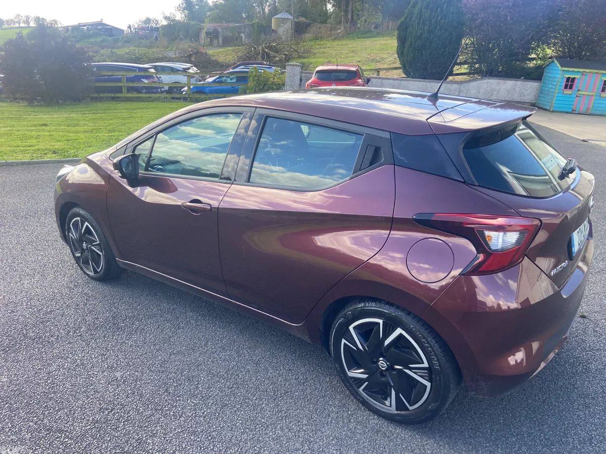 Nissan Micra Hatchback, Petrol, 2022, Red