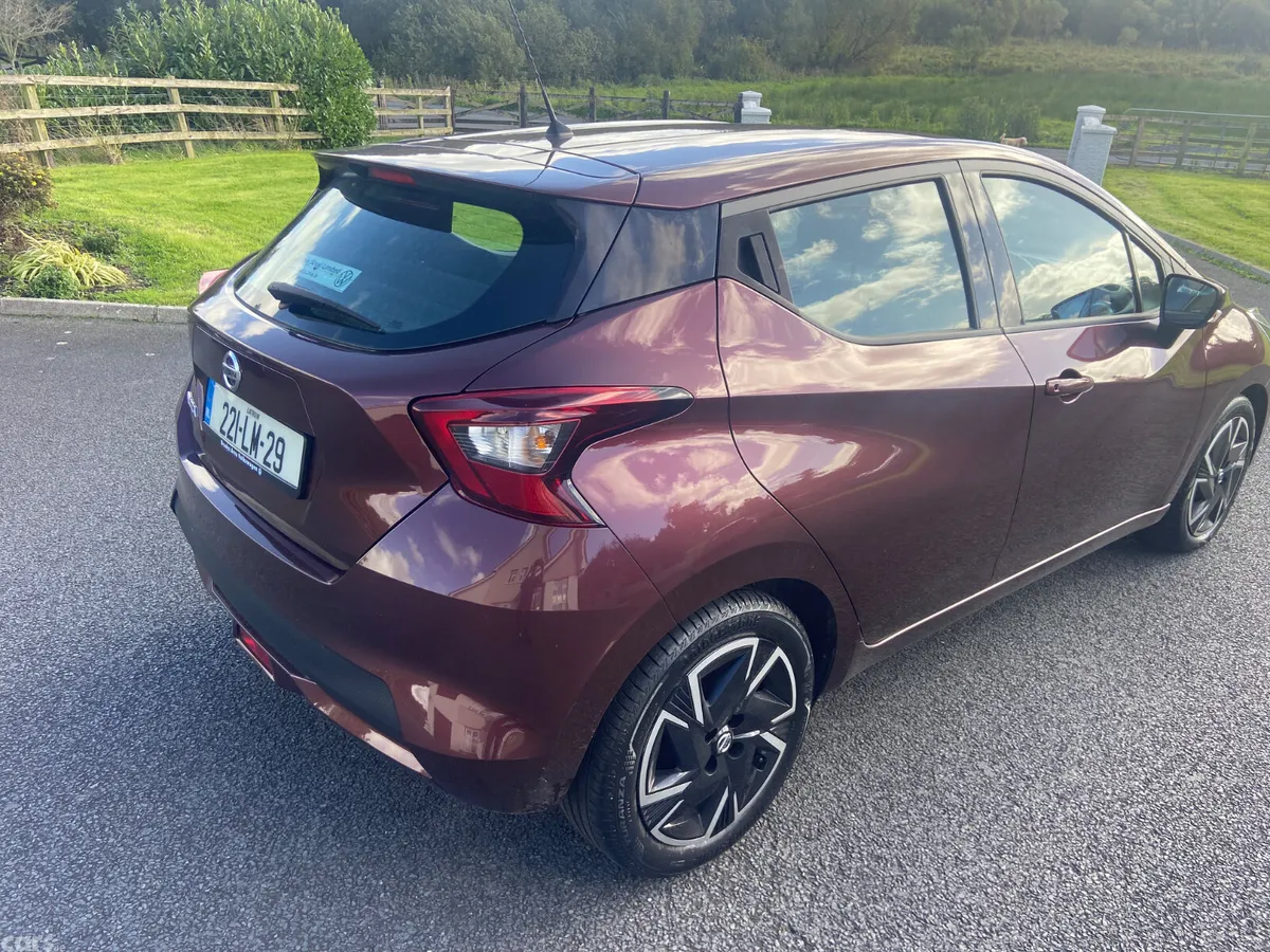 Nissan Micra Hatchback, Petrol, 2022, Red
