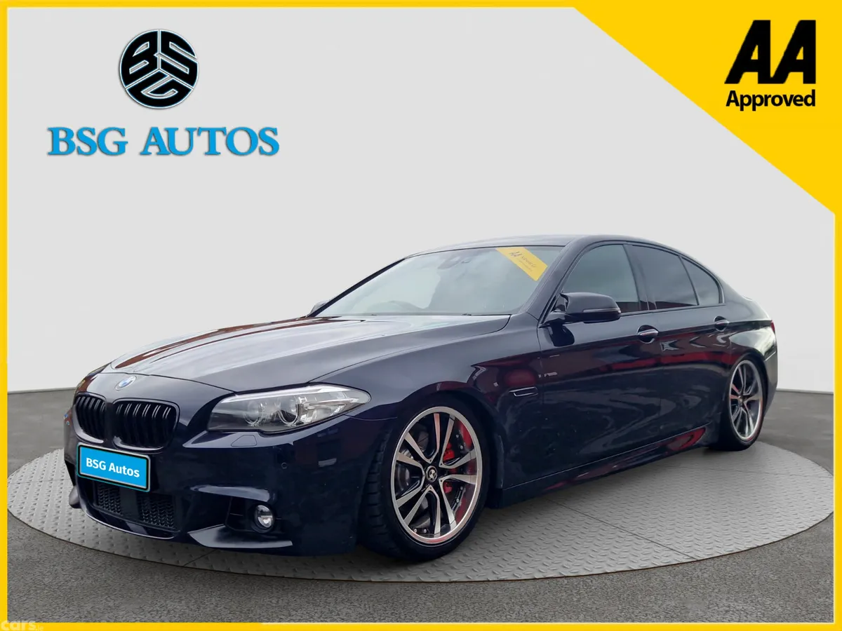 BMW 5-Series Saloon, Diesel, 2016, Blue