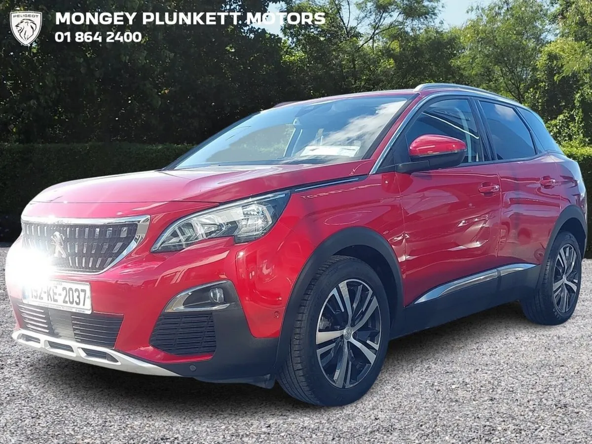 Peugeot 3008 Hatchback, Diesel, 2019, Red