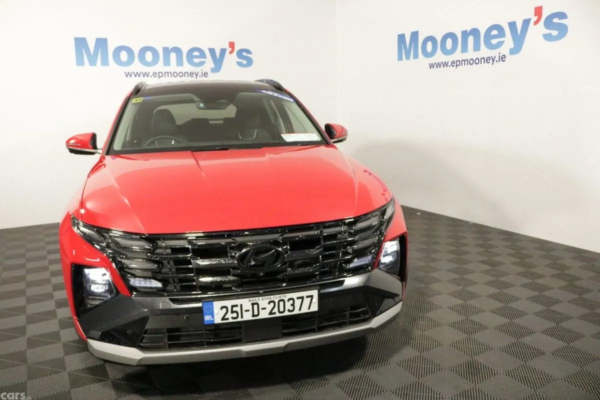 Hyundai Tucson SUV, Petrol Plug-in Hybrid, 2025, Red