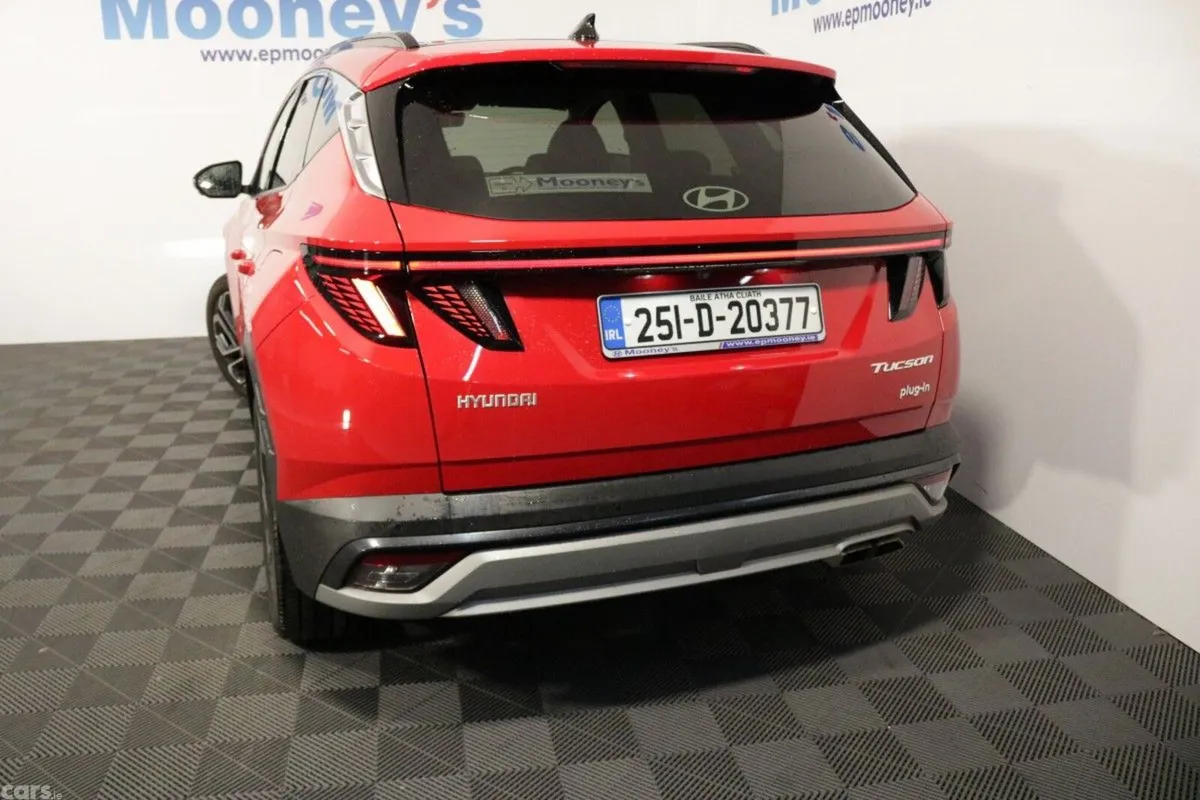 Hyundai Tucson SUV, Petrol Plug-in Hybrid, 2025, Red