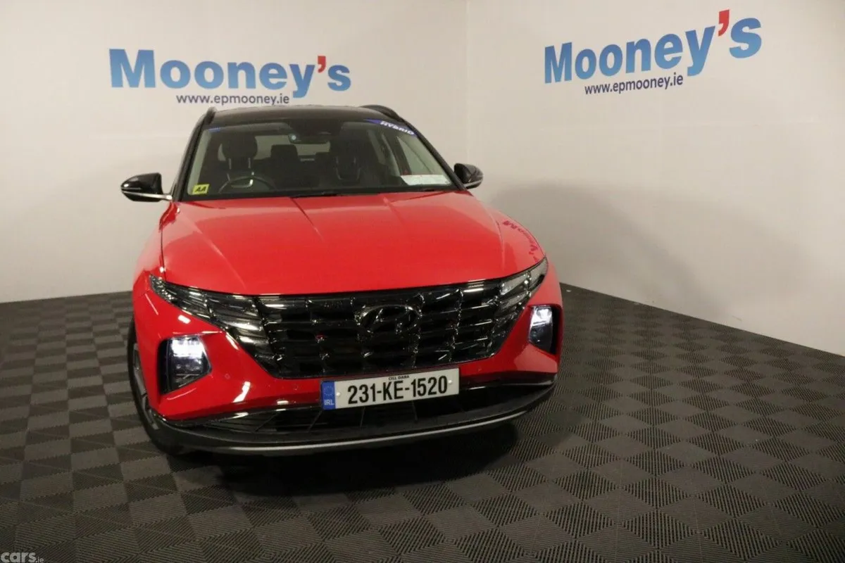 Hyundai Tucson SUV, Petrol Hybrid, 2023, Red