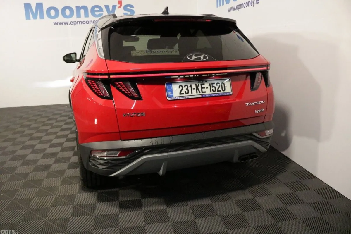 Hyundai Tucson SUV, Petrol Hybrid, 2023, Red