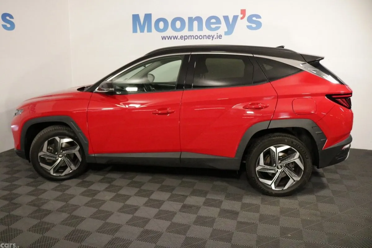 Hyundai Tucson SUV, Petrol Hybrid, 2023, Red