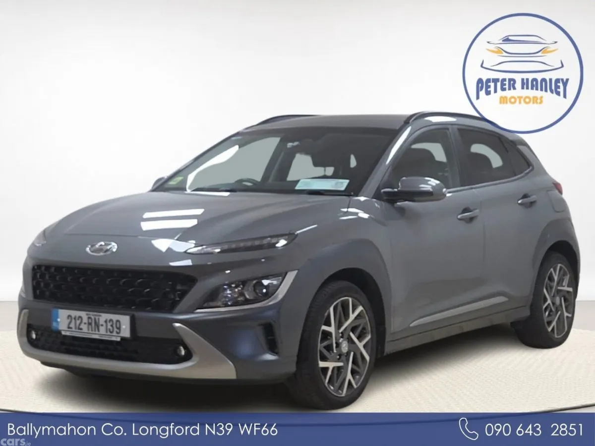 Hyundai KONA SUV, Petrol Hybrid, 2021, Grey