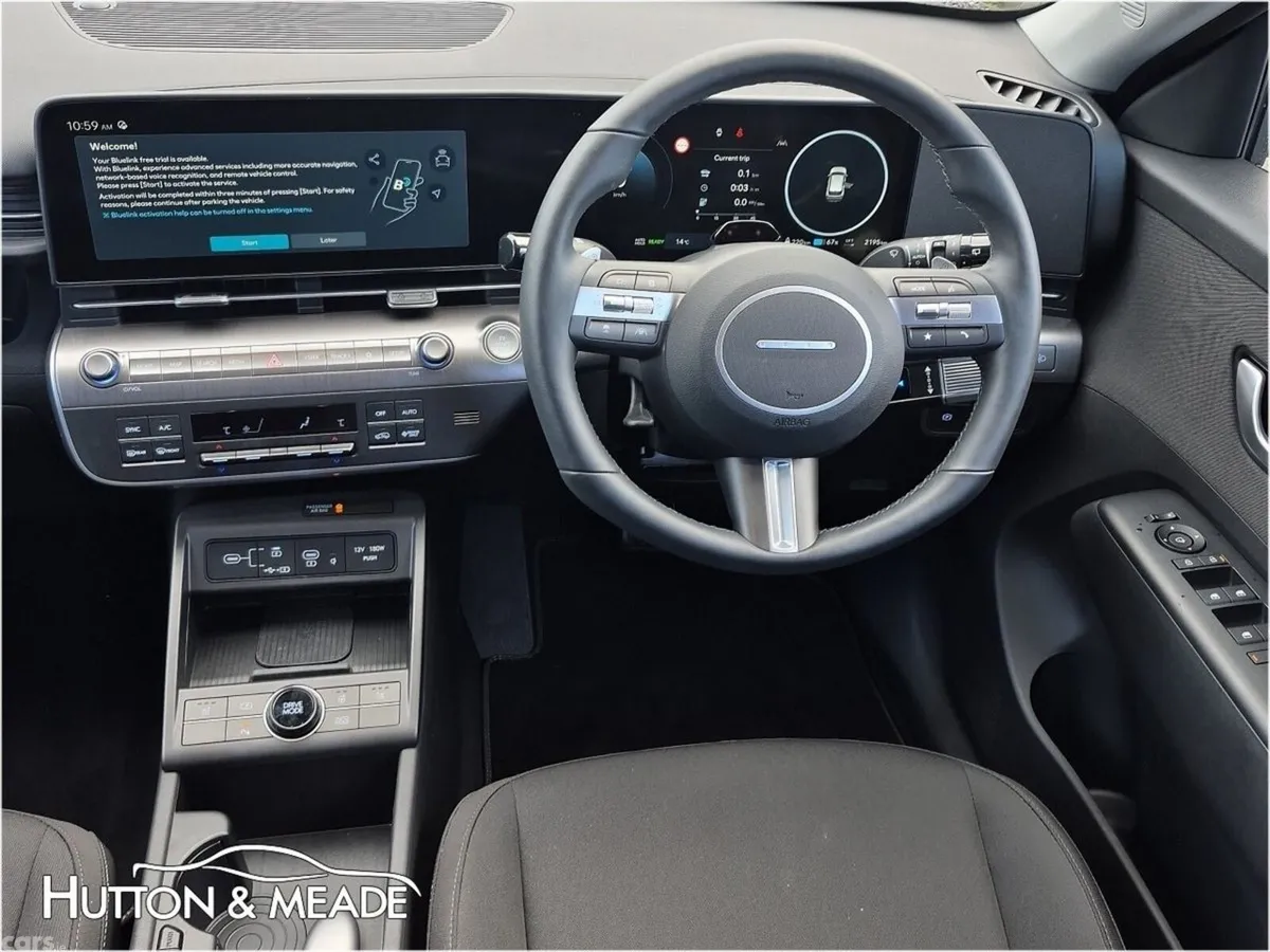 Hyundai KONA SUV, Electric, 2026, Black
