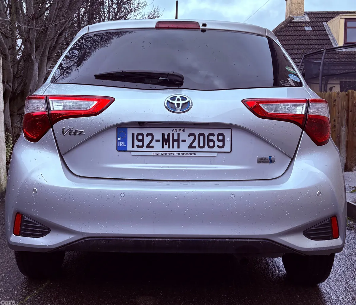 Toyota Vitz Hatchback, Petrol Hybrid, 2019, Silver