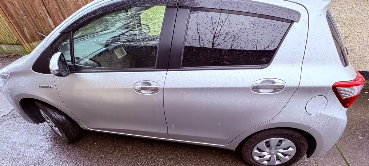 Toyota Vitz Hatchback, Petrol Hybrid, 2019, Silver