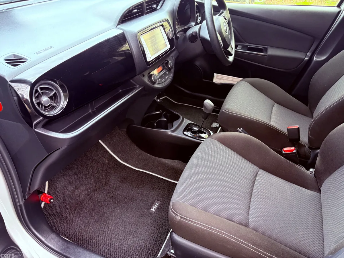 Toyota Vitz Hatchback, Petrol Hybrid, 2019, Silver