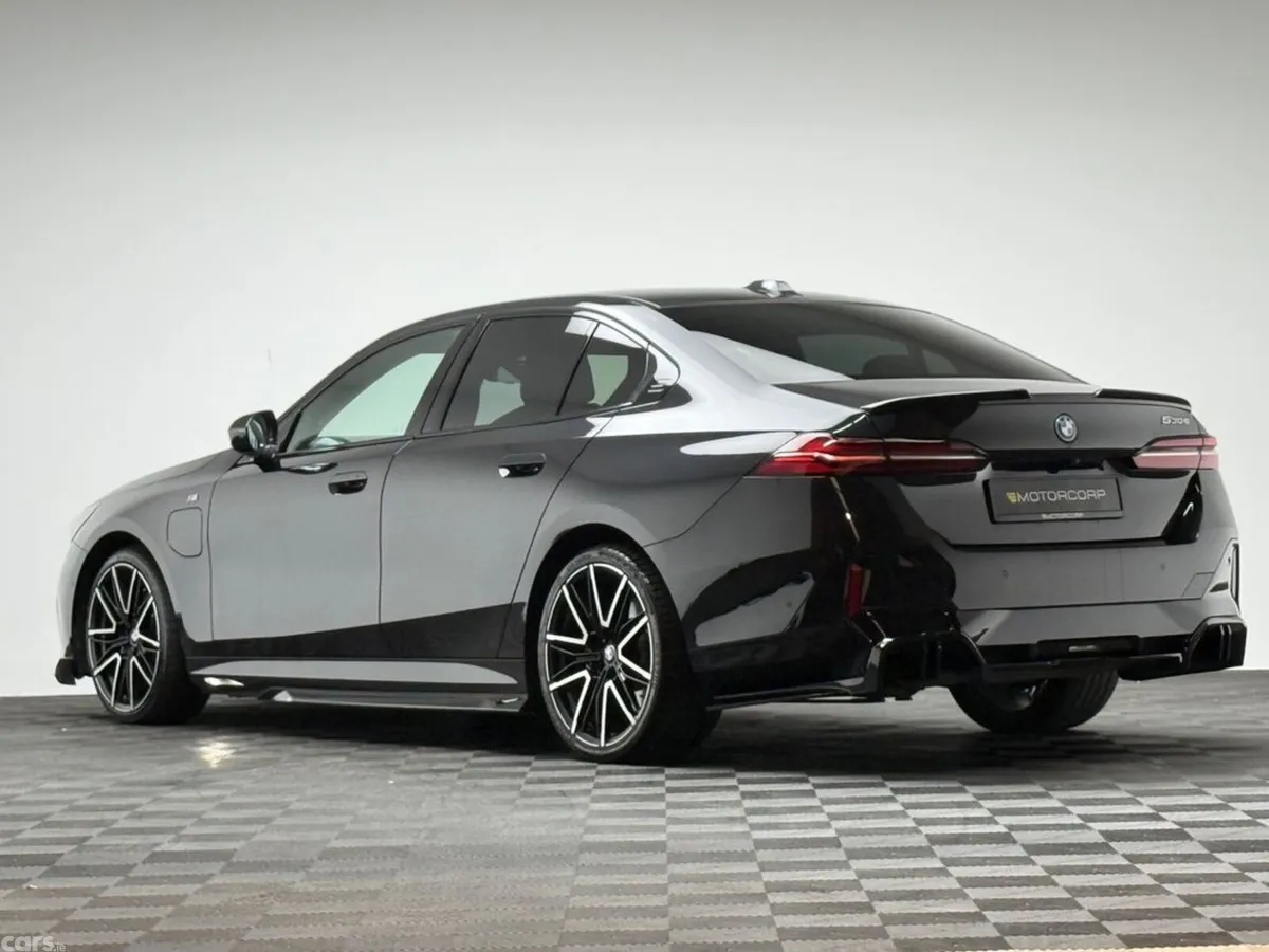 BMW 5-Series Saloon, Petrol Plug-in Hybrid, 2024, Black