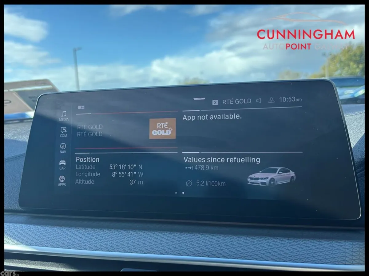 BMW 5-Series Saloon, Diesel, 2020, White