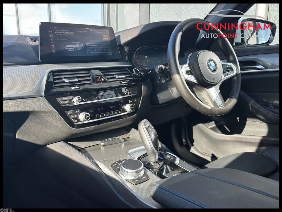 BMW 5-Series Saloon, Diesel, 2020, White