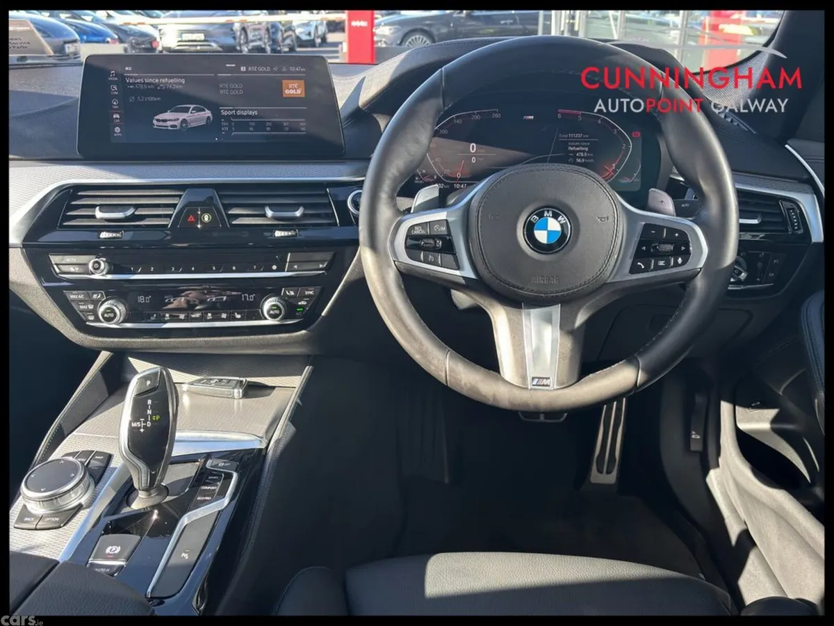 BMW 5-Series Saloon, Diesel, 2020, White