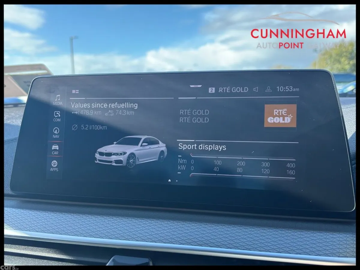 BMW 5-Series Saloon, Diesel, 2020, White