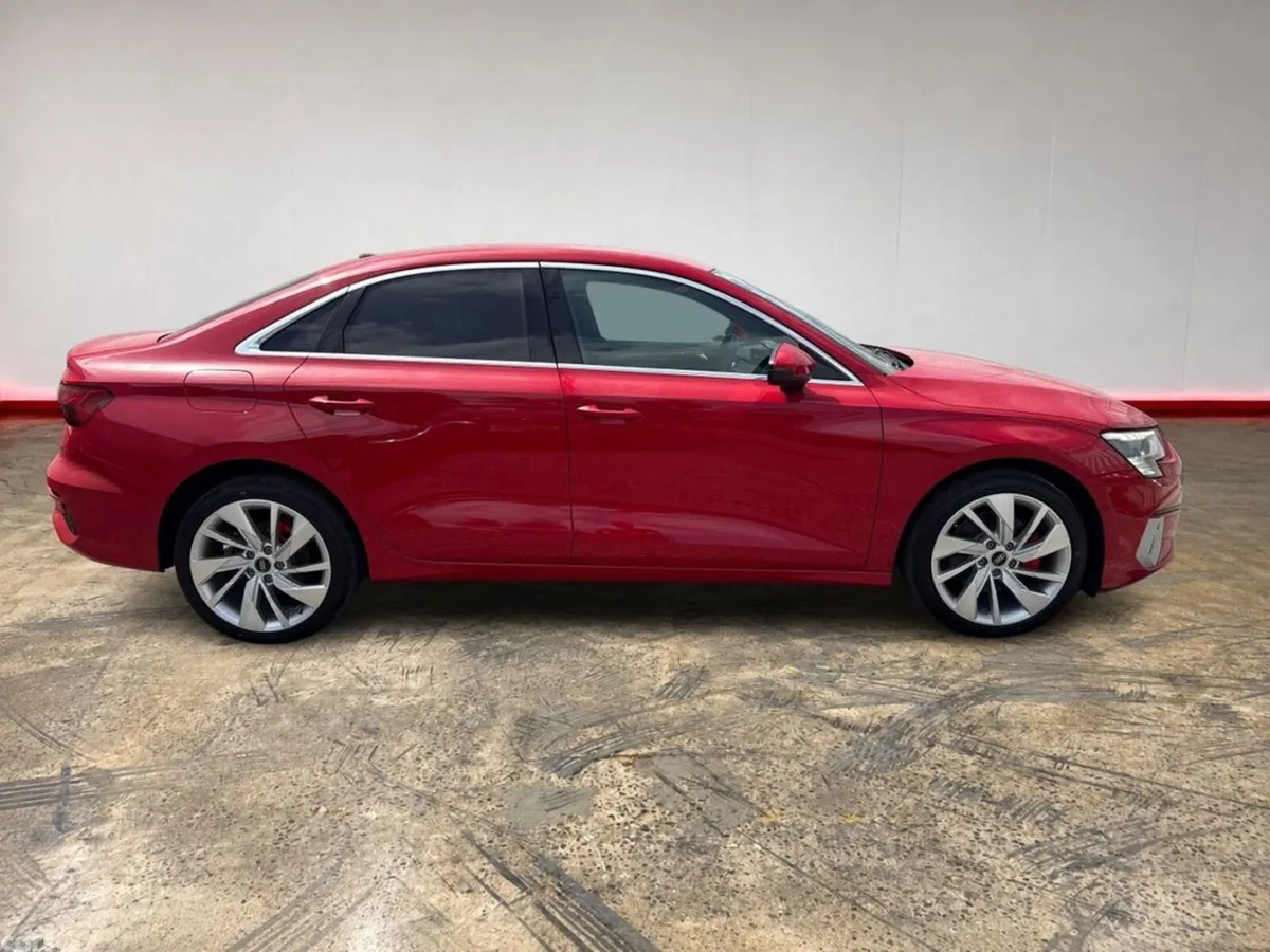 Audi A3 Saloon, Petrol, 2021, Red