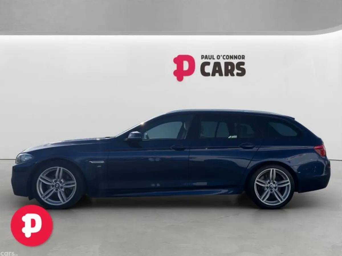 BMW 5-Series Estate, Diesel, 2017, Blue