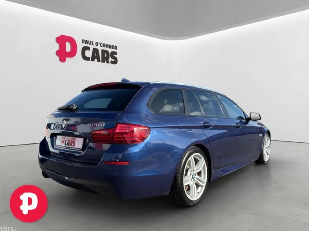 BMW 5-Series Estate, Diesel, 2017, Blue