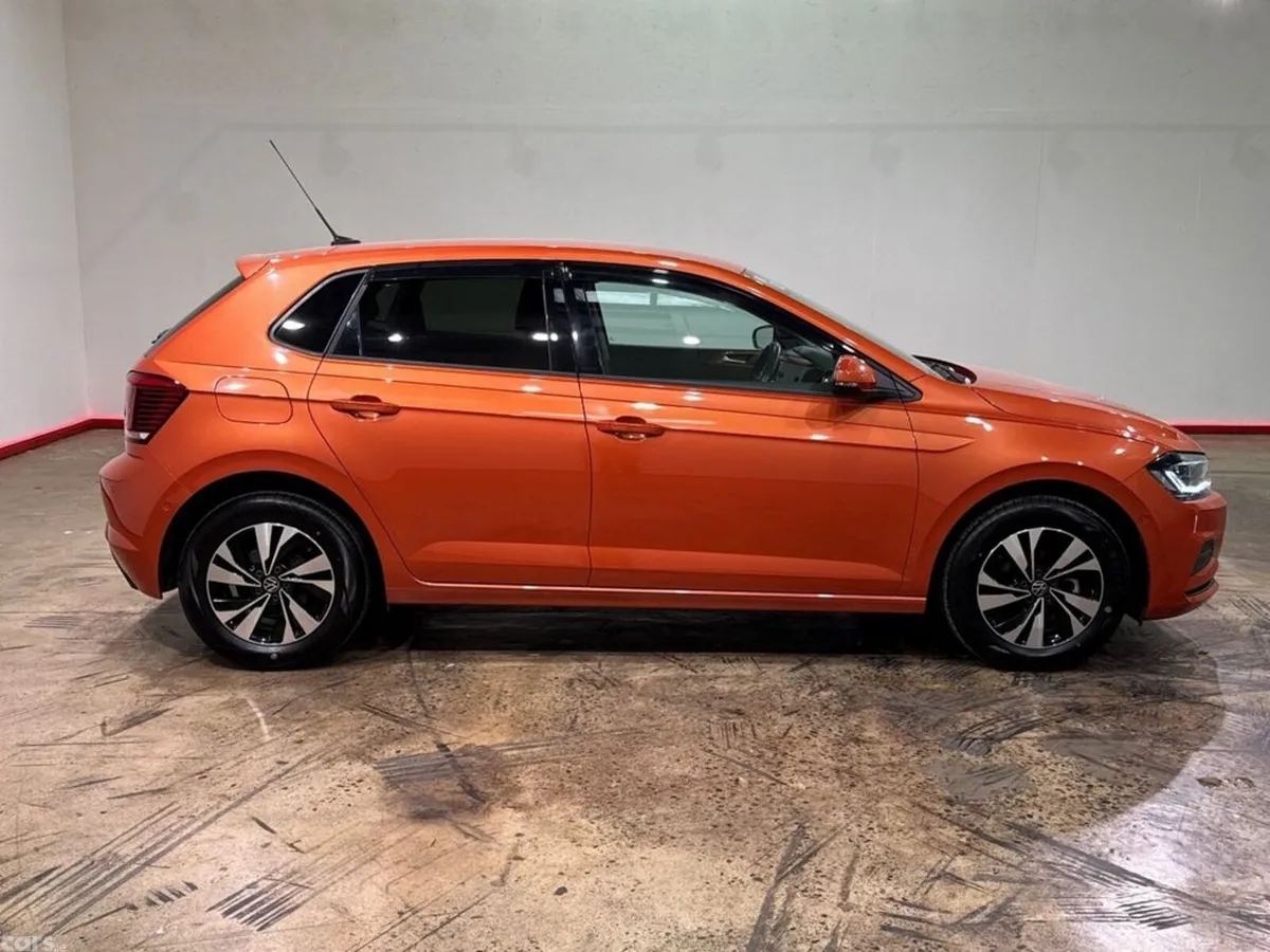 Volkswagen Polo Hatchback, Petrol, 2021, Orange