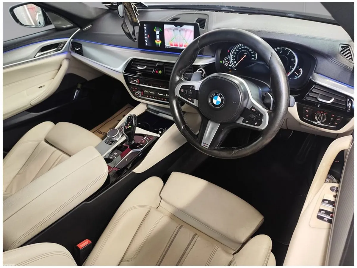 BMW 5-Series Saloon, Diesel, 2017, Grey