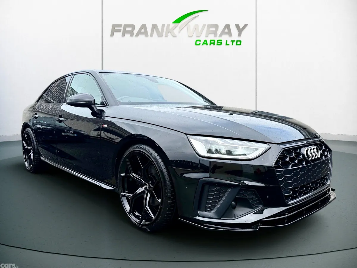 Audi A4 Saloon, Diesel Hybrid, 2021, Black