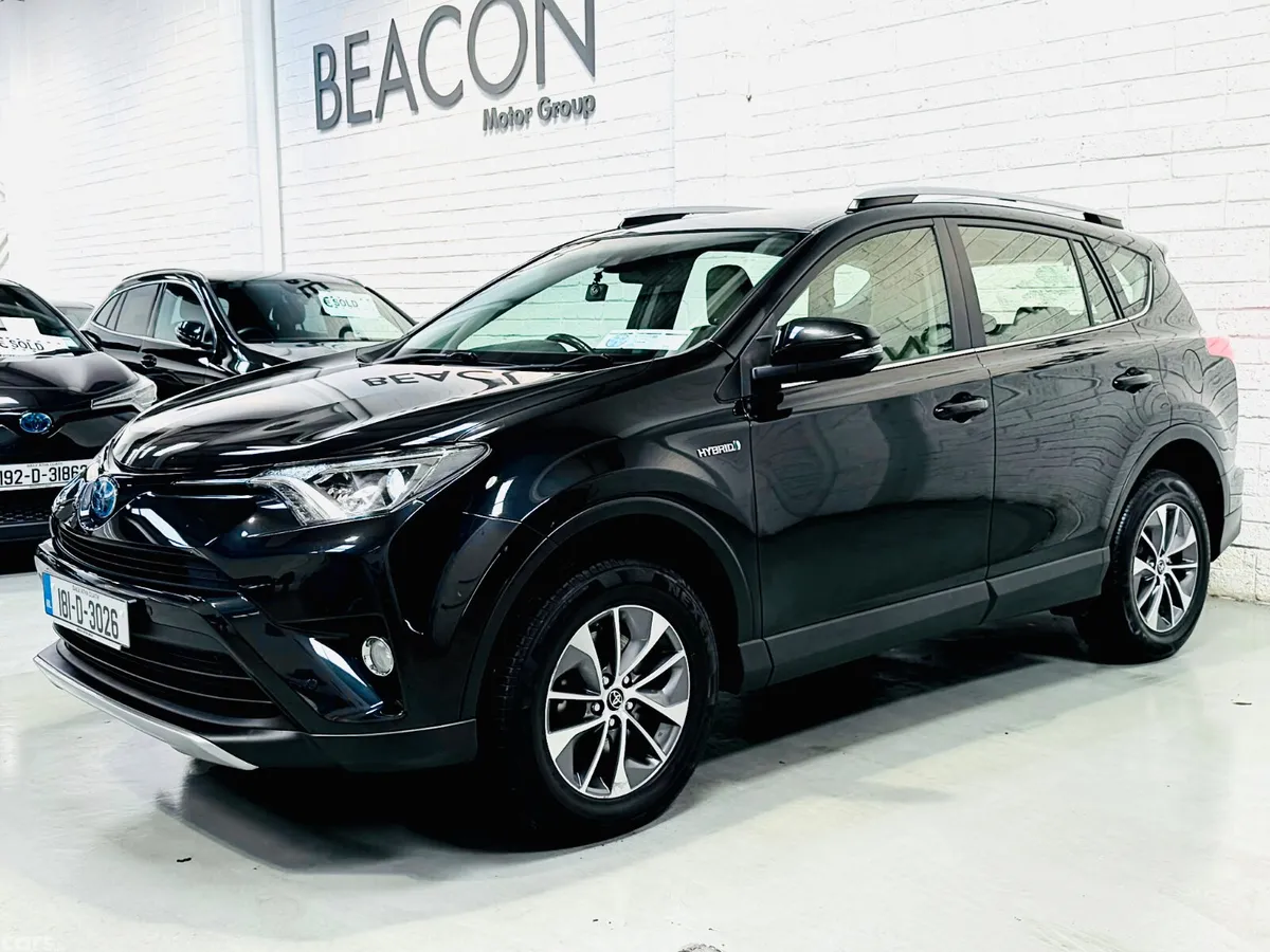 Toyota RAV4 SUV, Petrol Hybrid, 2018, Black