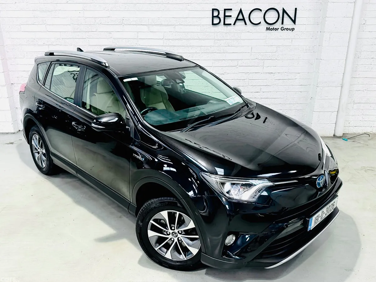 Toyota RAV4 SUV, Petrol Hybrid, 2018, Black
