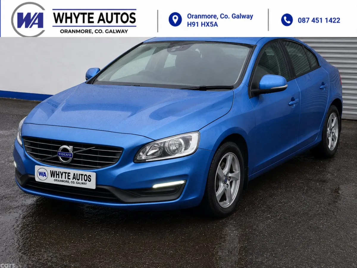 Volvo S60 Saloon, Diesel, 2015, Blue