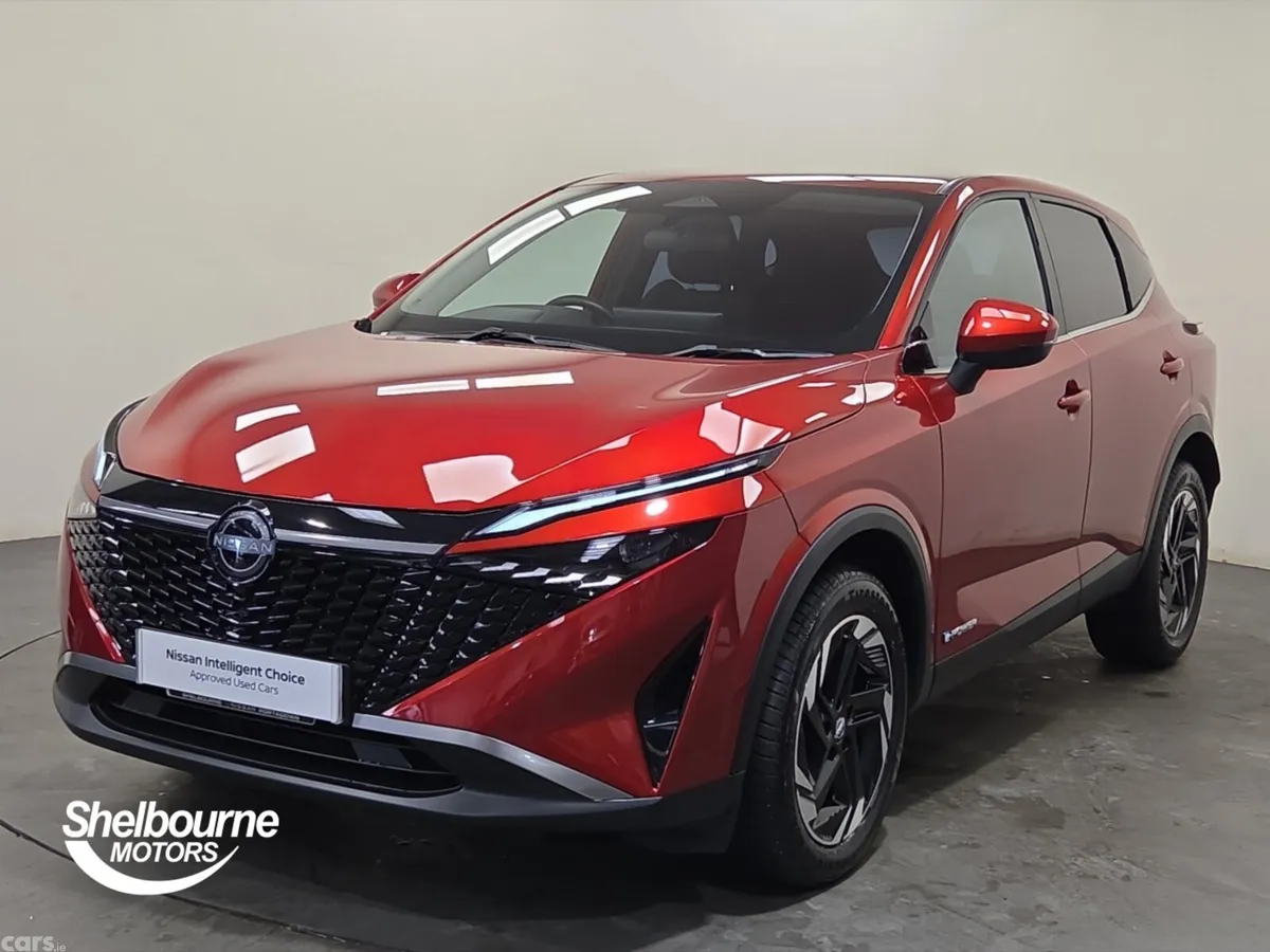 Nissan Qashqai Hatchback, Petrol Hybrid, 2025, Red