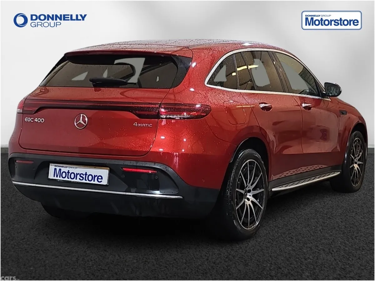 Mercedes-Benz EQC SUV, Electric, 2020, Red