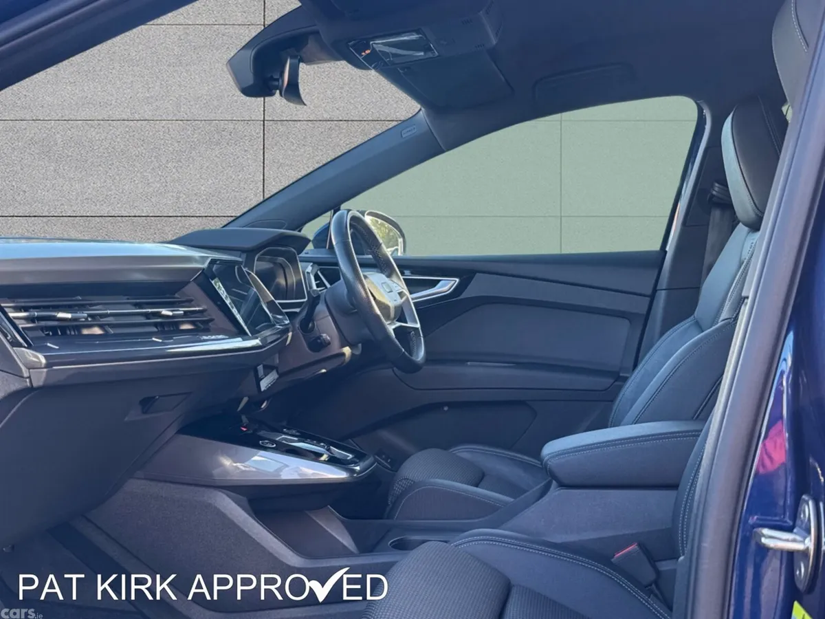 Audi Q4 SUV, Electric, 2023, Blue