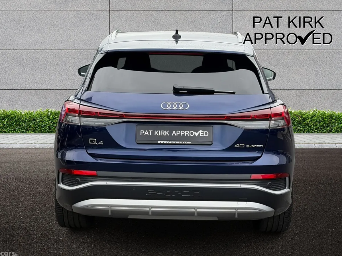 Audi Q4 SUV, Electric, 2023, Blue