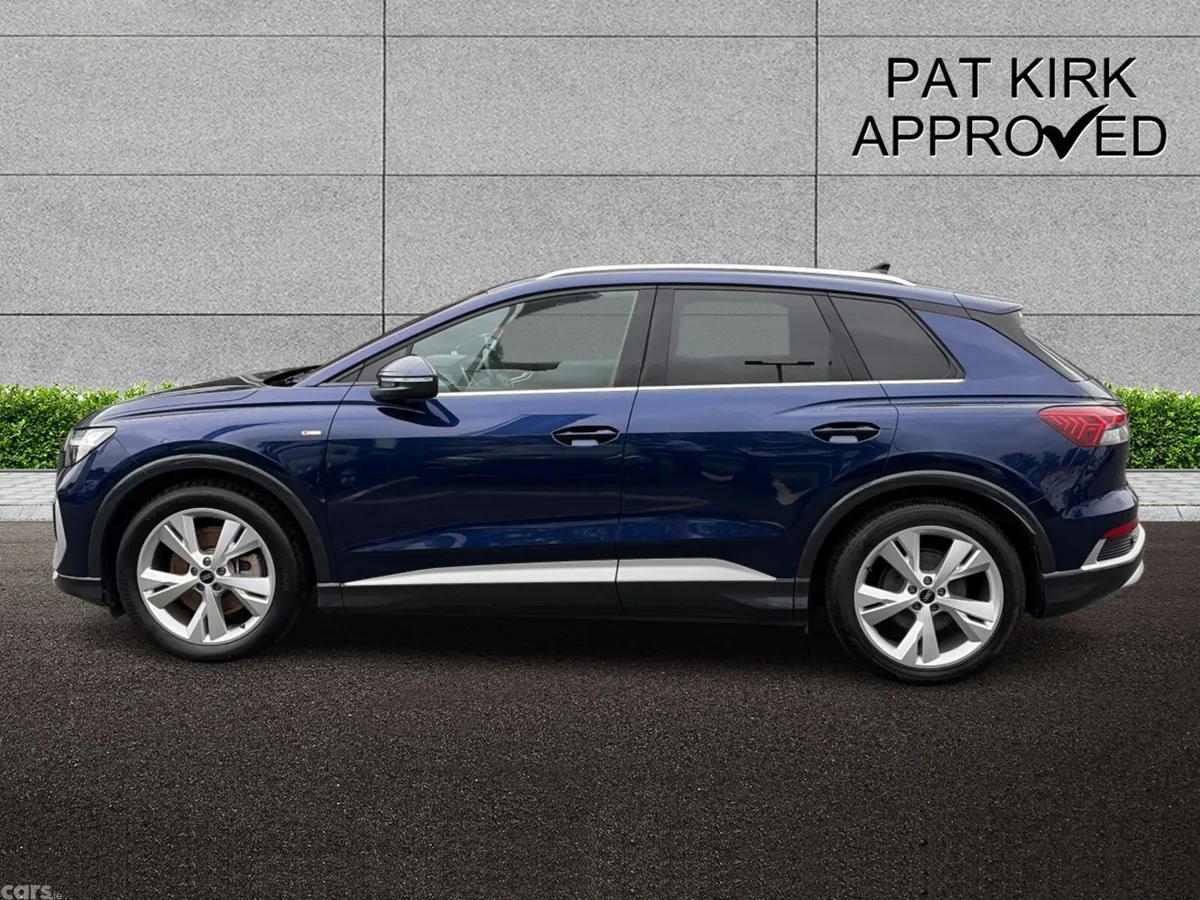 Audi Q4 SUV, Electric, 2023, Blue