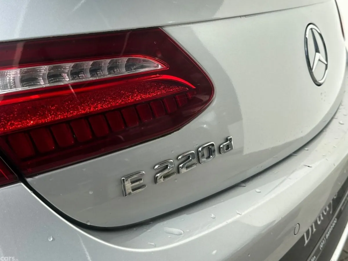 Mercedes-Benz E-Class Coupe, Diesel, 2018, Silver