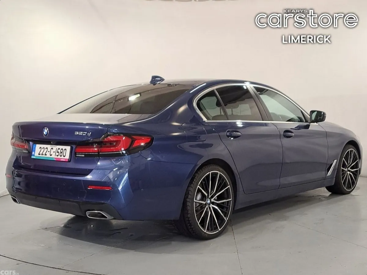 BMW 5-Series Saloon, Diesel, 2022, Blue