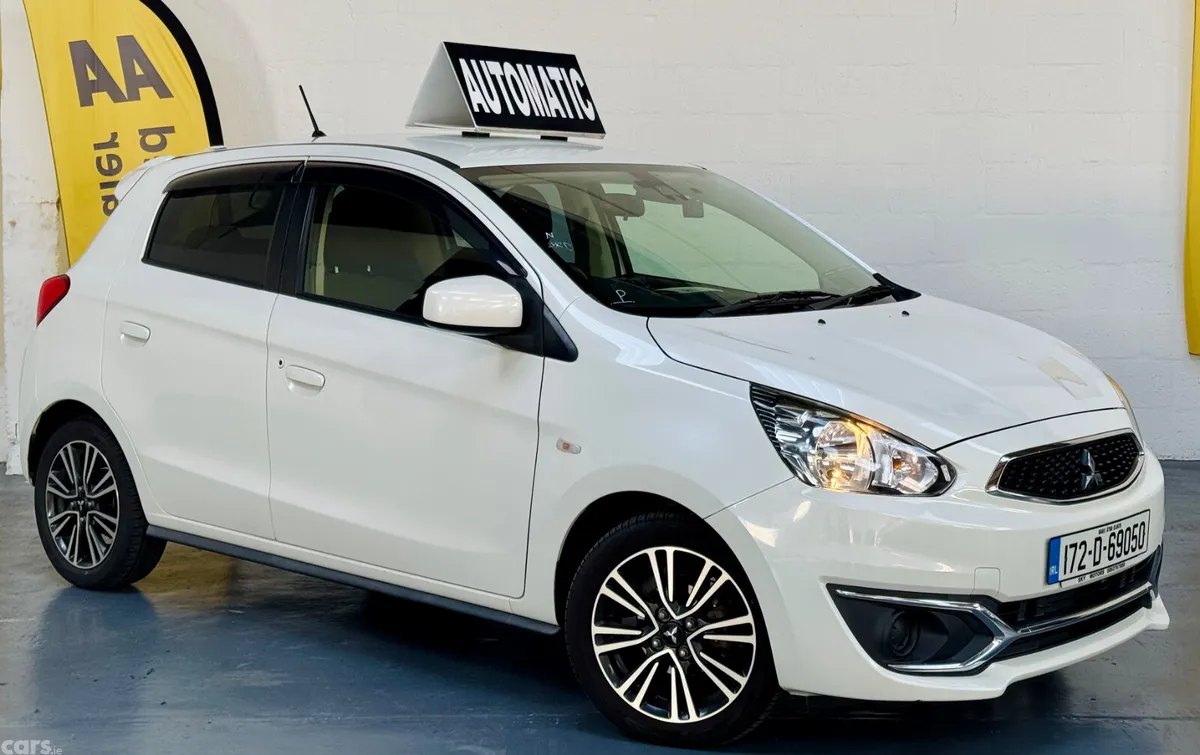 Mitsubishi Mirage Hatchback, Petrol, 2017, White