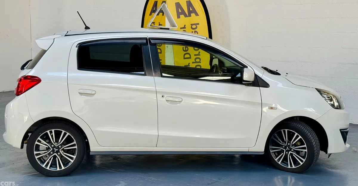 Mitsubishi Mirage Hatchback, Petrol, 2017, White