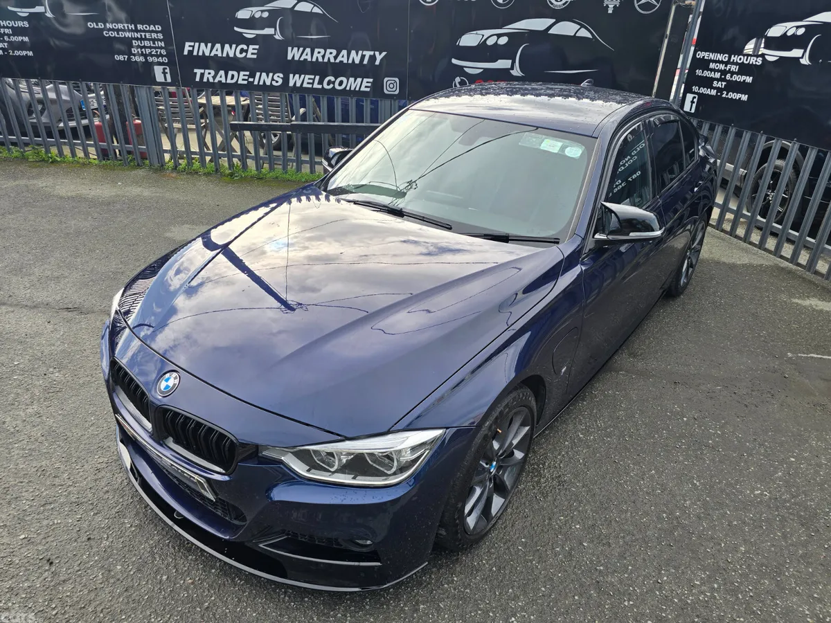 BMW 3-Series Saloon, Petrol Plug-in Hybrid, 2018, Blue