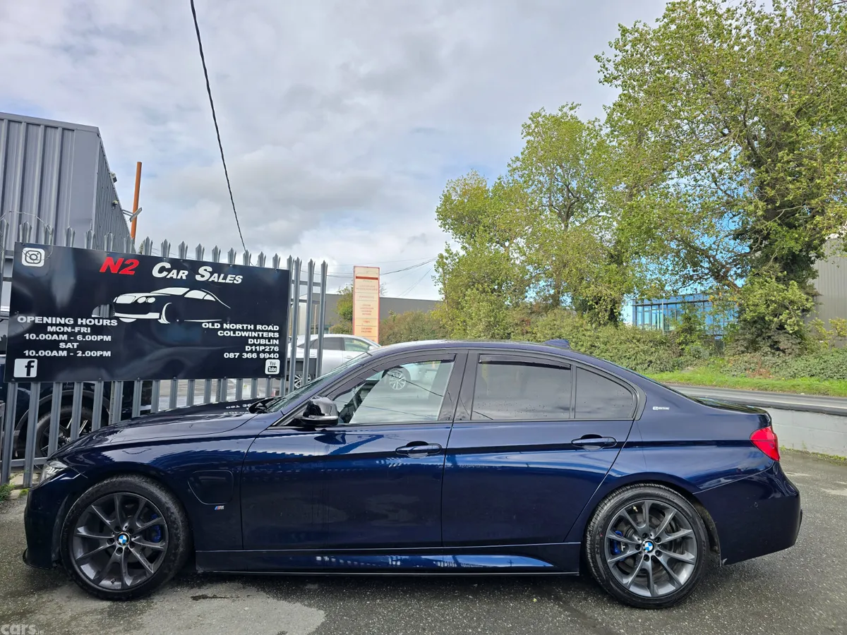 BMW 3-Series Saloon, Petrol Plug-in Hybrid, 2018, Blue