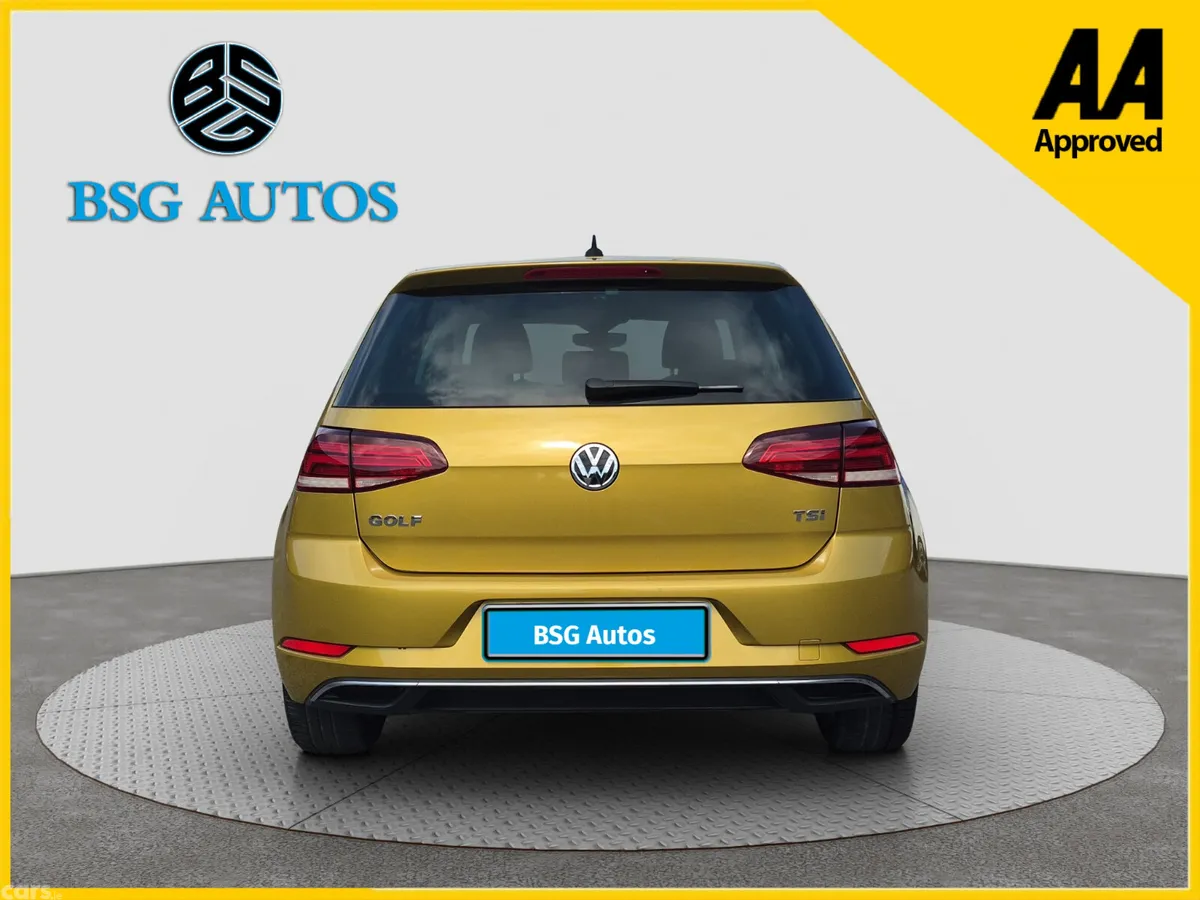 Volkswagen Golf Hatchback, Petrol, 2017, Gold